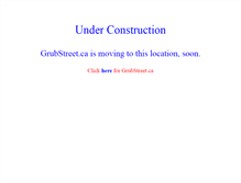 Tablet Screenshot of grubstreet.net